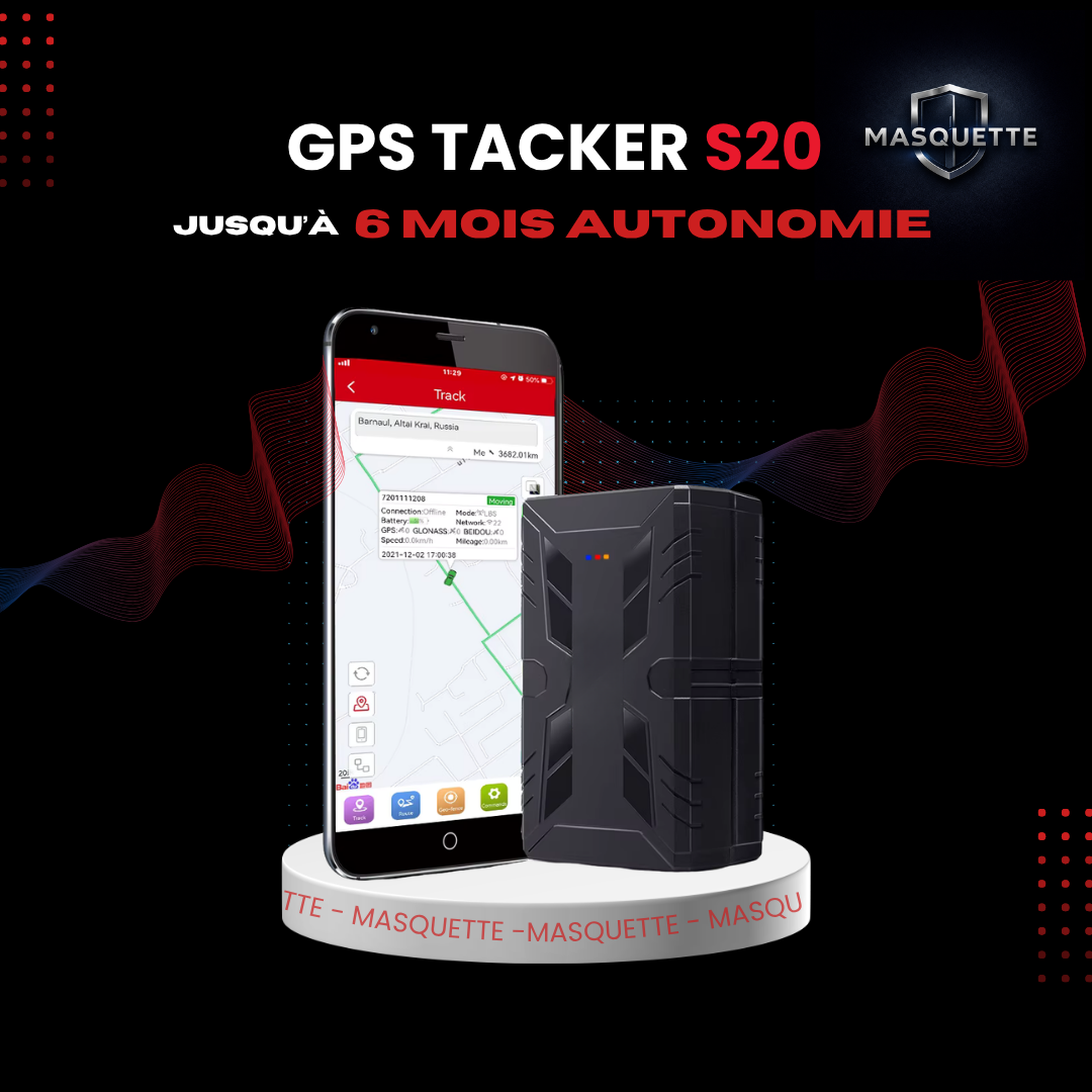 S20 GPS Traceur 4G Aimanté longue autonomie