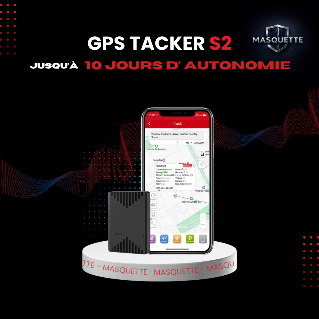 S2 GPS Traceur 4G Aimanté International 190 Pays
