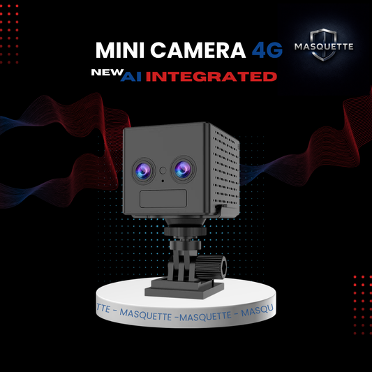 Mini caméra 4G IA : double objectif