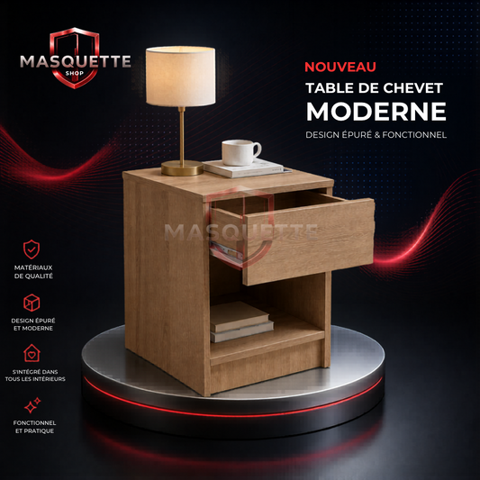 Table de chevet Masquette